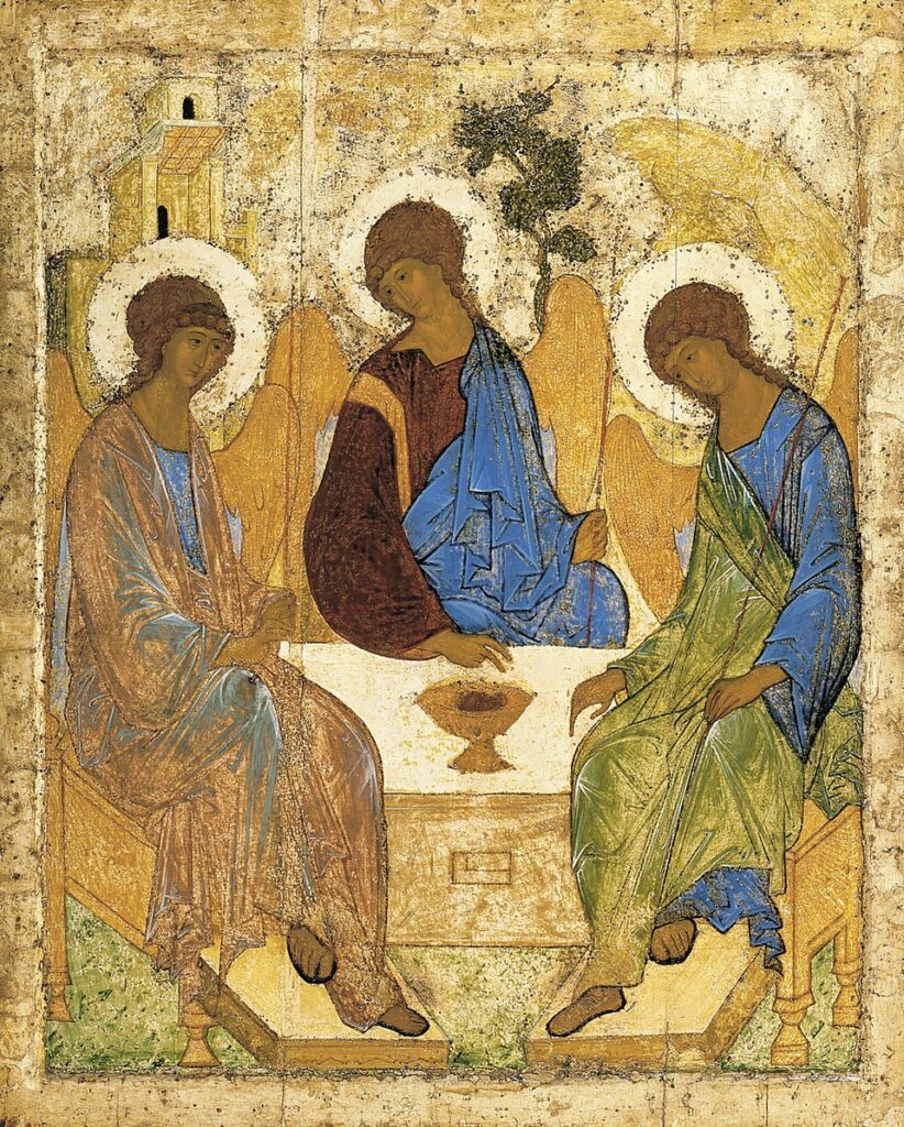 The Trinity - Andrei Rublev, 1411