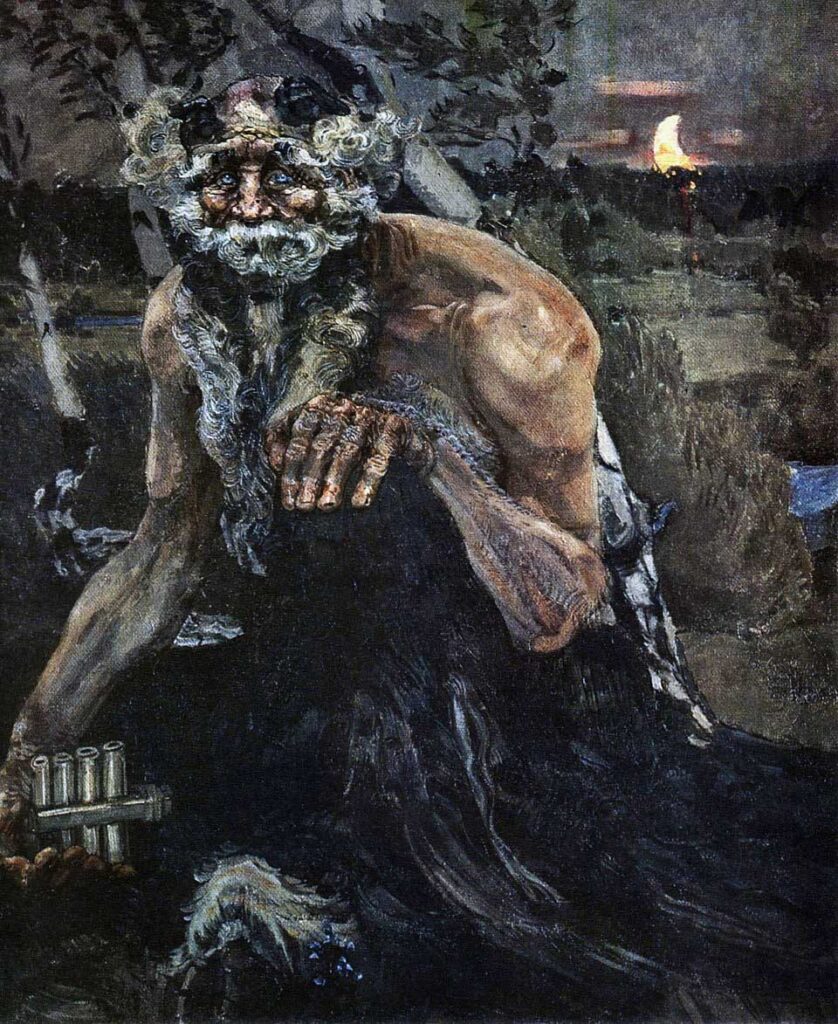 Mikhail Vrubel, Pan, 1899, Oil on canvas, State Tretyakov Gallery, Moscow