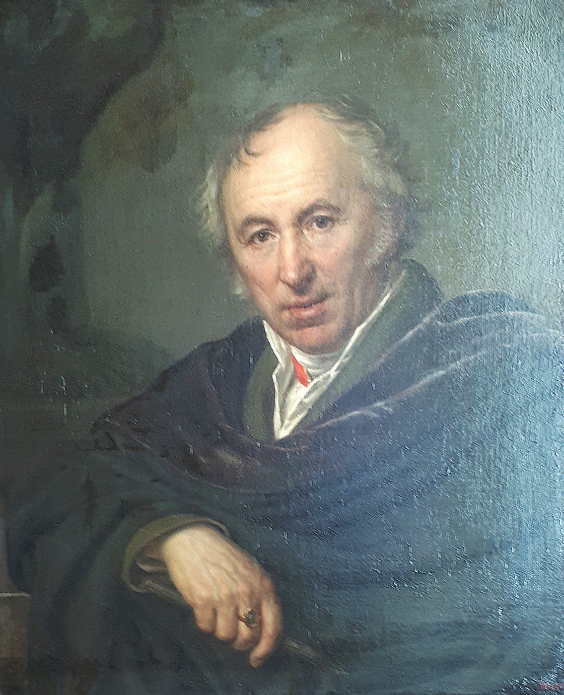 Alexander Varnek, Portrait of the Sculptor Ivan Petrovich Martos (1819)