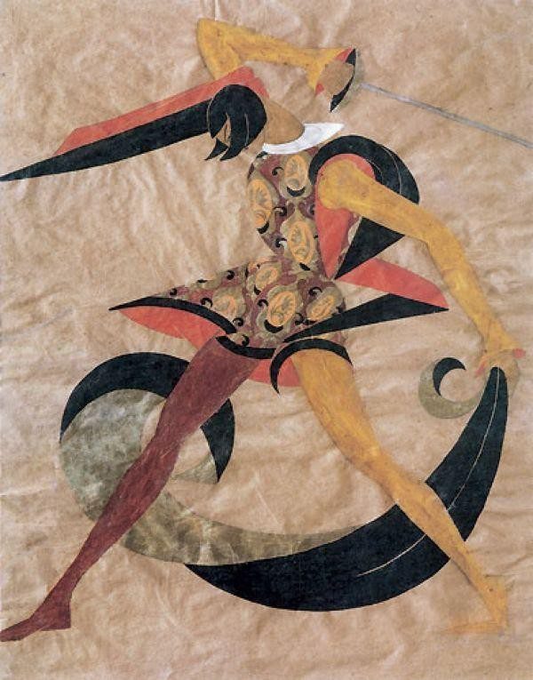 Vera Mukhina, A Man with a Sword (1916)