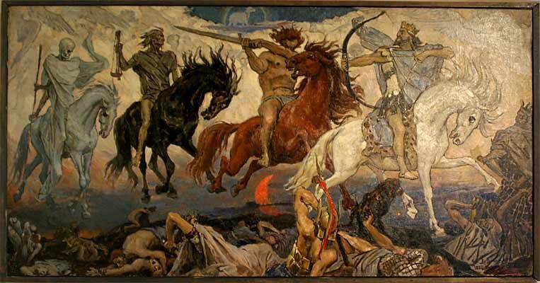 Viktor Vasnetsov, Apocalypse (Study) (1887)
