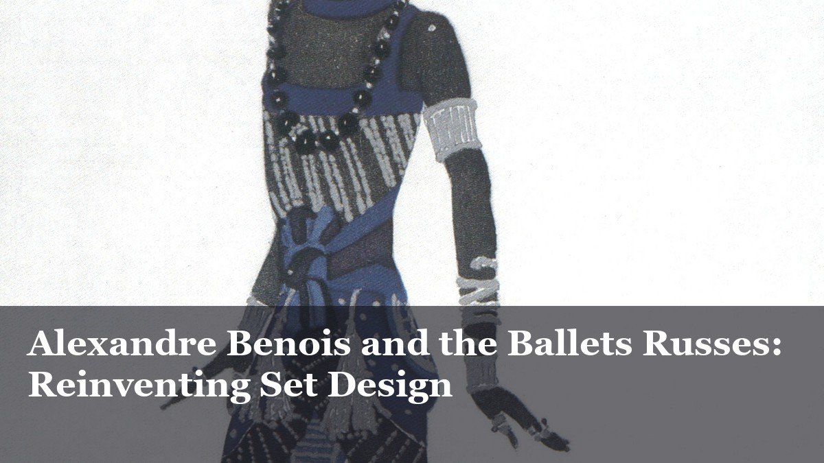 Léon Bakst, Costume design for Cléopâtre (1909)