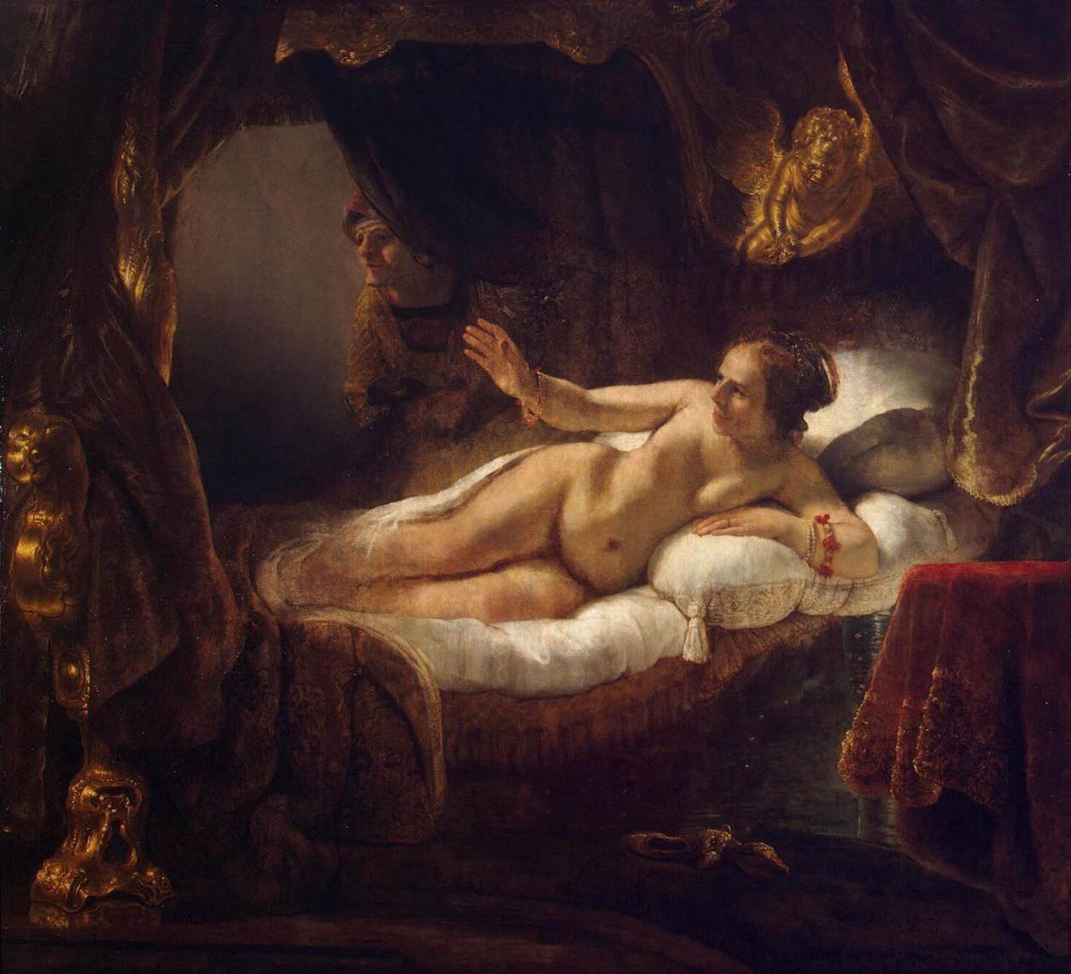 Rembrandt, Danae (1636)