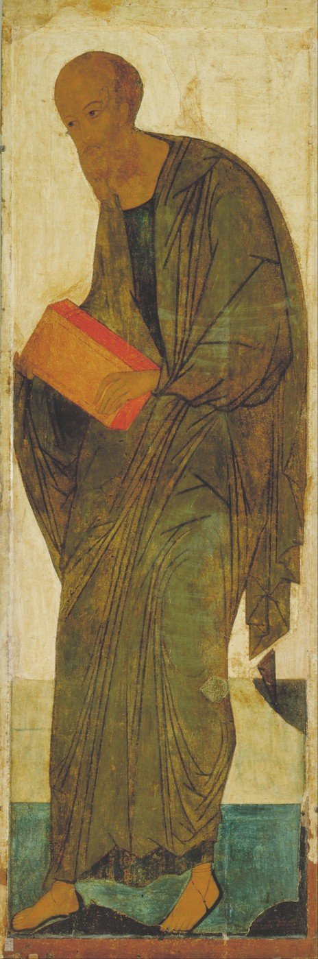 Andrei Rublev, St Paul, from a Deesis Tier (1408)