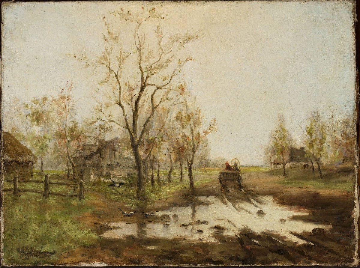 Isaac Levitan, Springtime in the Countryside (1891)