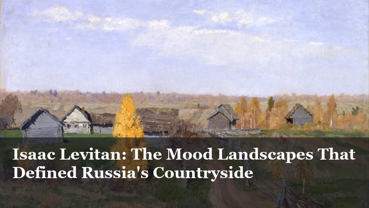 Isaac Levitan, Golden Autumn (Slobodka) (1889)