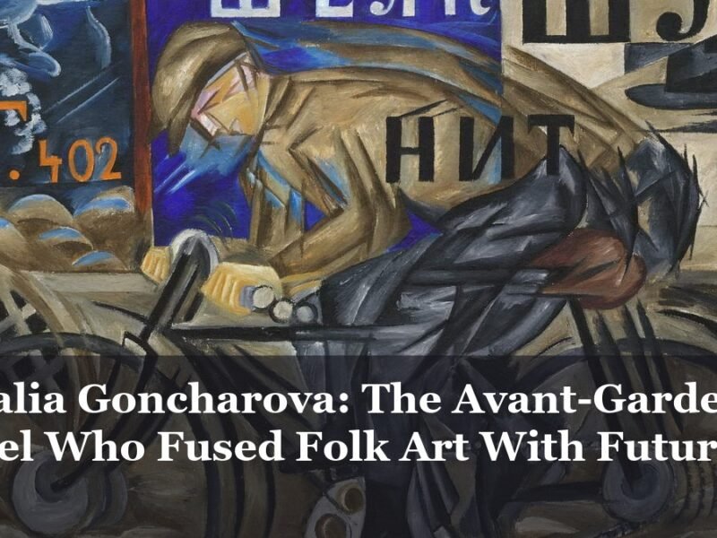 Natalia Goncharova, The Cyclist (1913)
