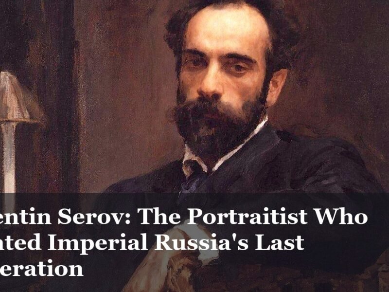 Valentin Serov, Portrait of Isaac Levitan (1893)