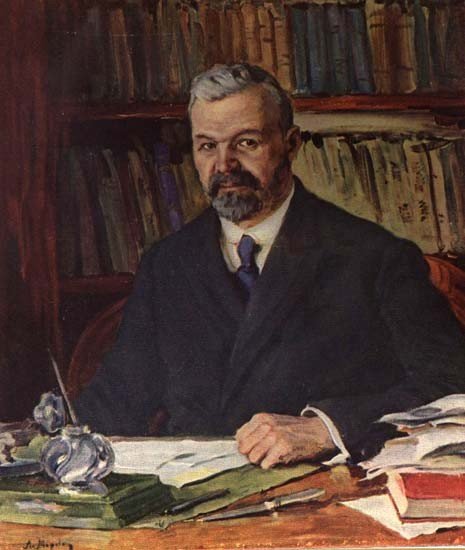 Aleksandr Moravov, Portrait of Ivan Dmitrievich Sytin (1908)