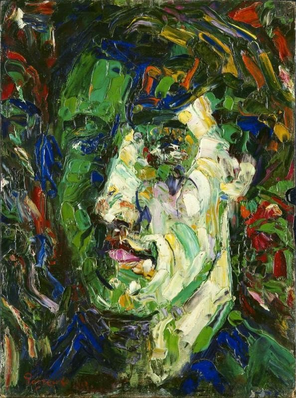 Alexander Rodchenko, Portrait of N. A. Rusakov (1912)