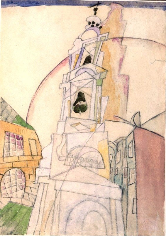 Aristarkh Lentulov, Bell Tower (1916)