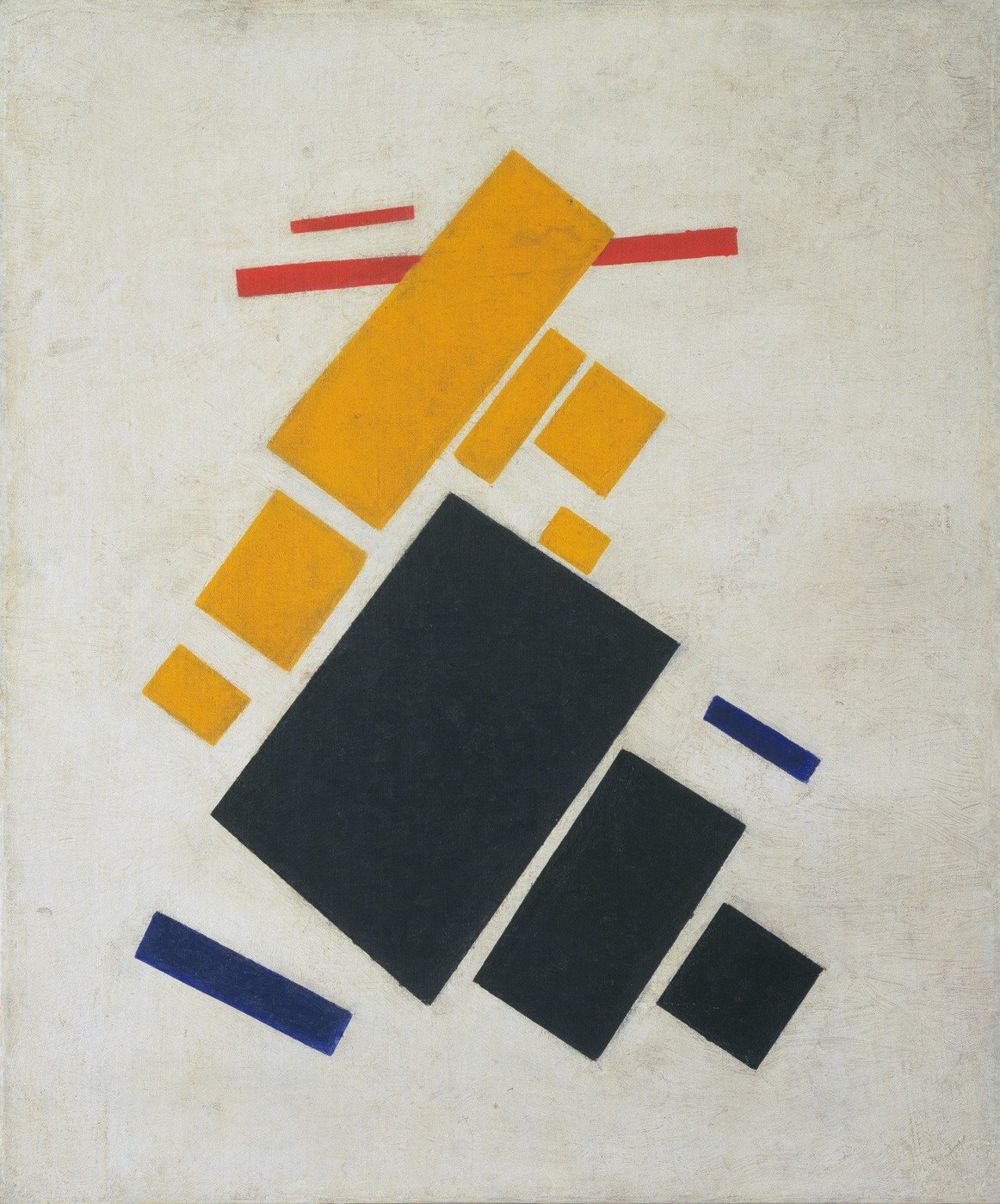 Kazimir Malevich, Suprematist Composition: Airplane Flying (1915)