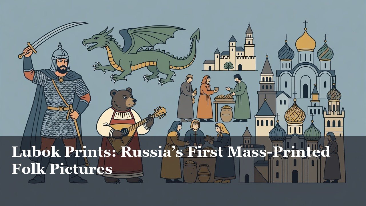 Lubok Prints: Russia’s First Mass-Printed Folk Pictures