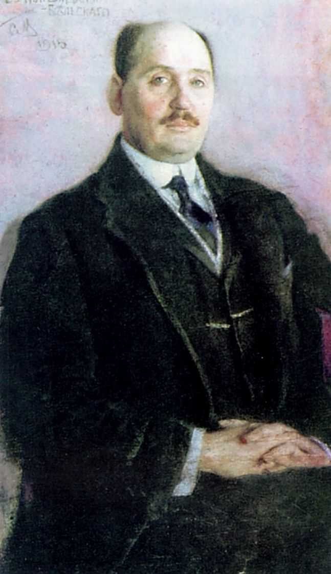 Sergey Malyutin, Self-Portrait (1918)