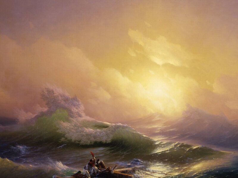 Ivan Aivazovsky, The Ninth Wave (1850)