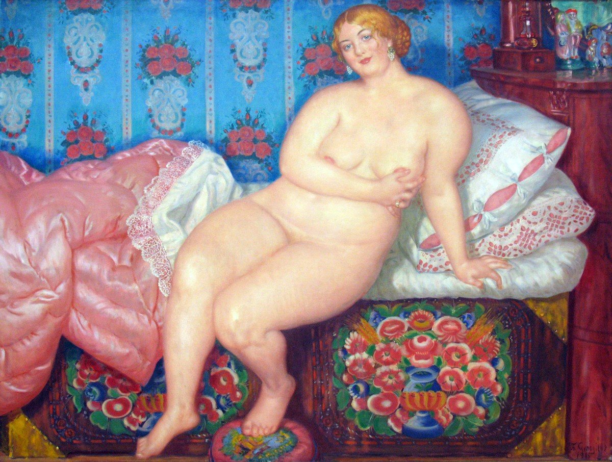 Boris Kustodiev, Beauty (1918)