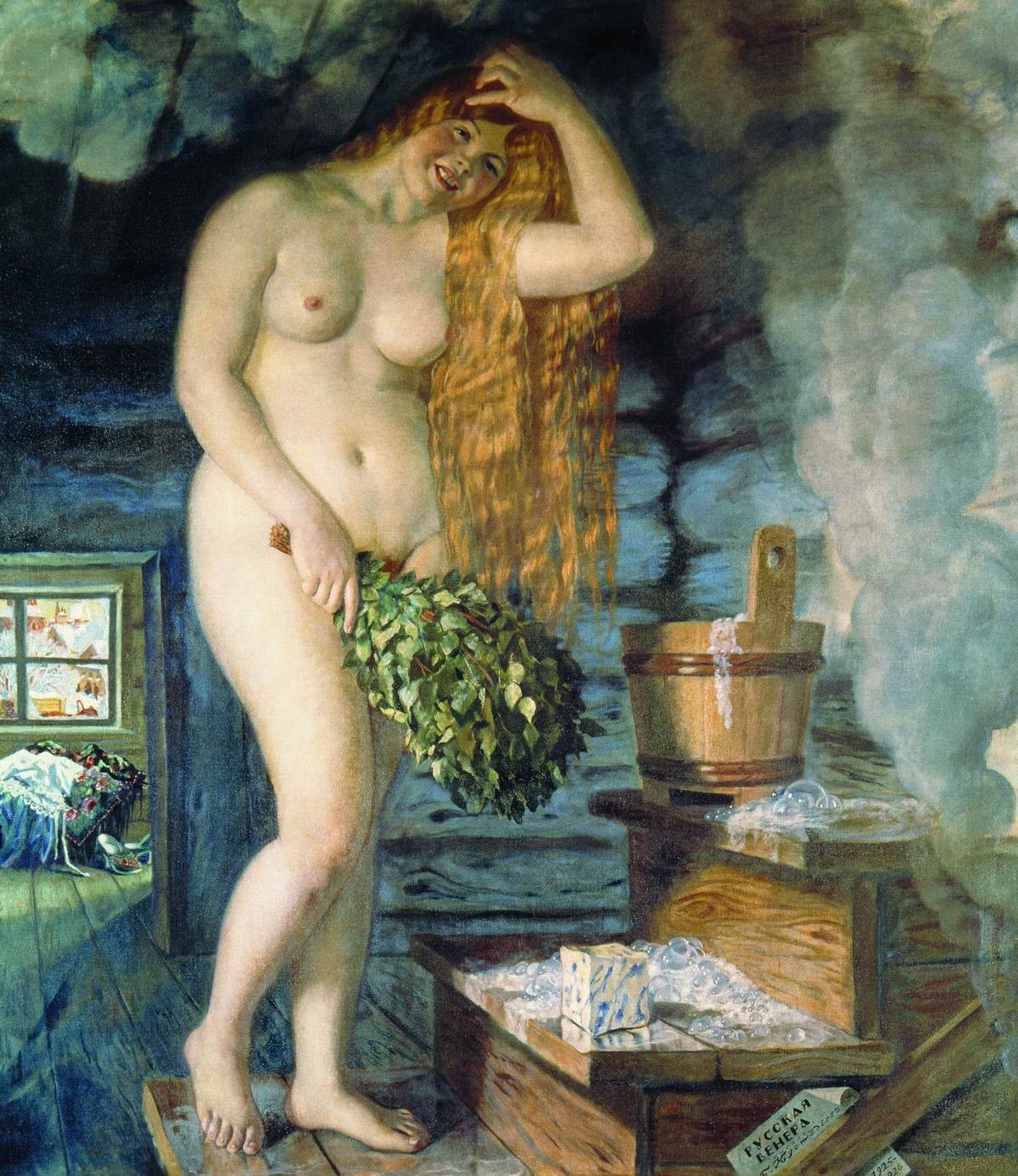 Boris Kustodiev, Russian Venus (1925)