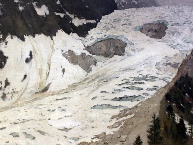 Isaac Levitan, Alps / Snow (1897)