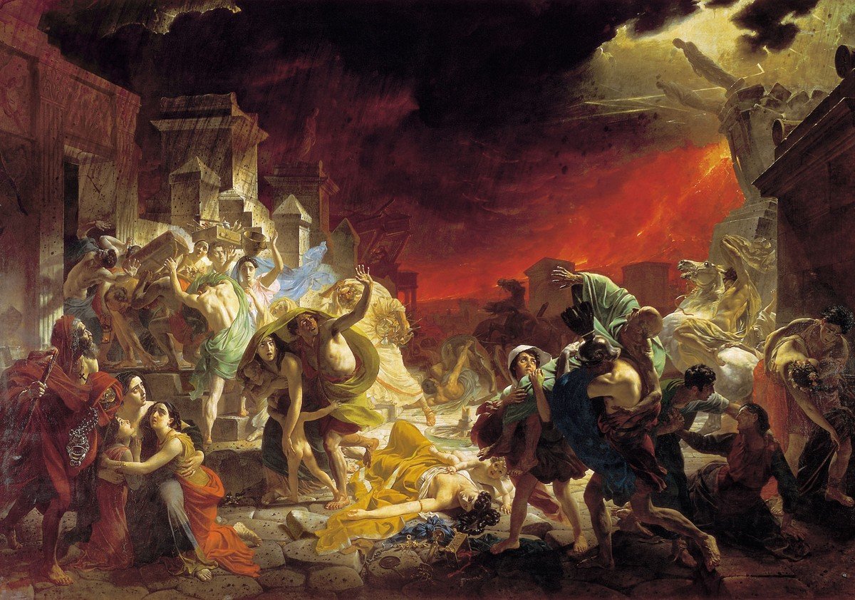 Karl Bryullov, The Last Day of Pompeii (1833)