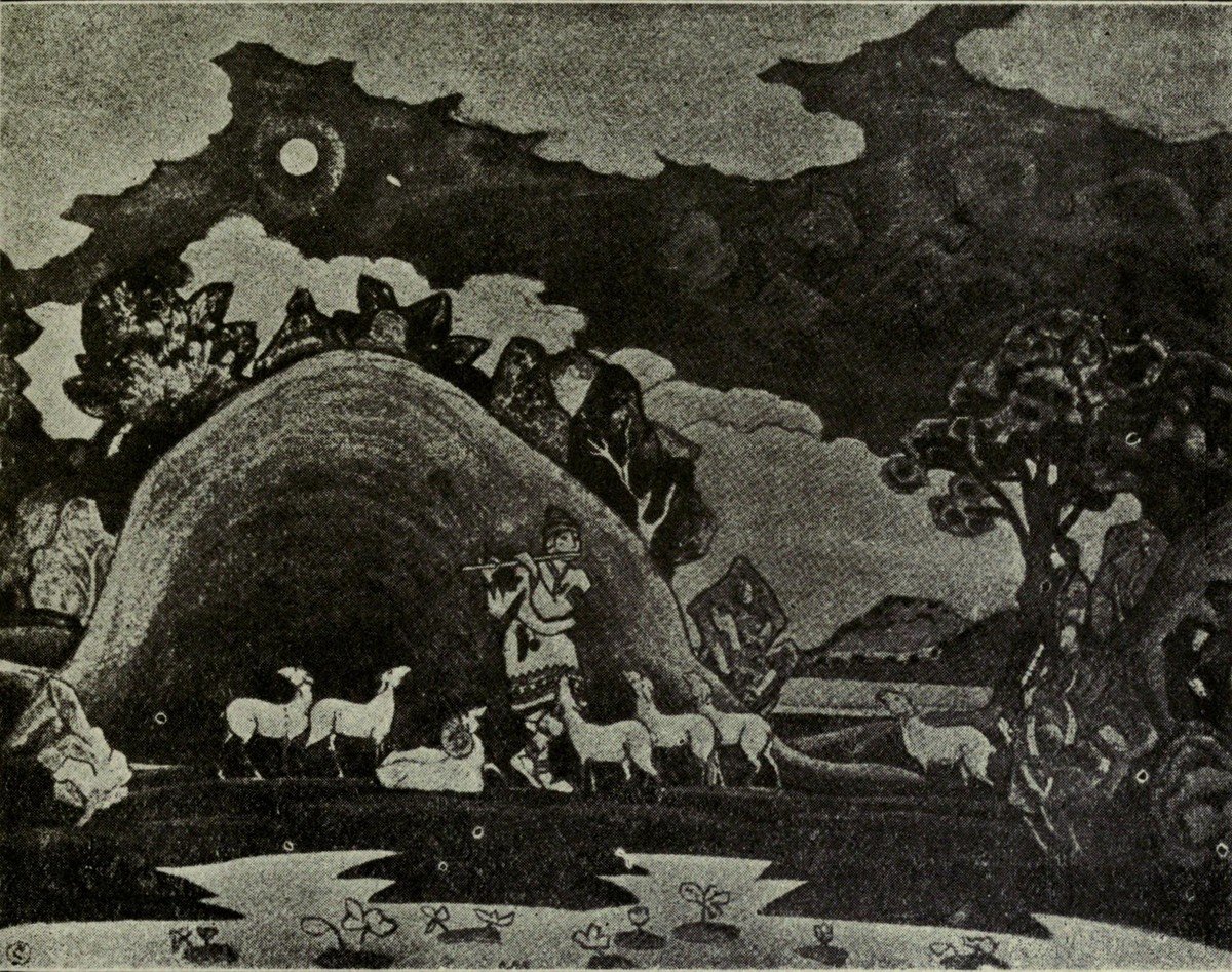 Nicholas Roerich, The Song of Lee (1921)