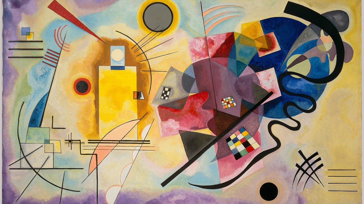 Wassily Kandinsky, Gelb-Rot-Blau (1925)