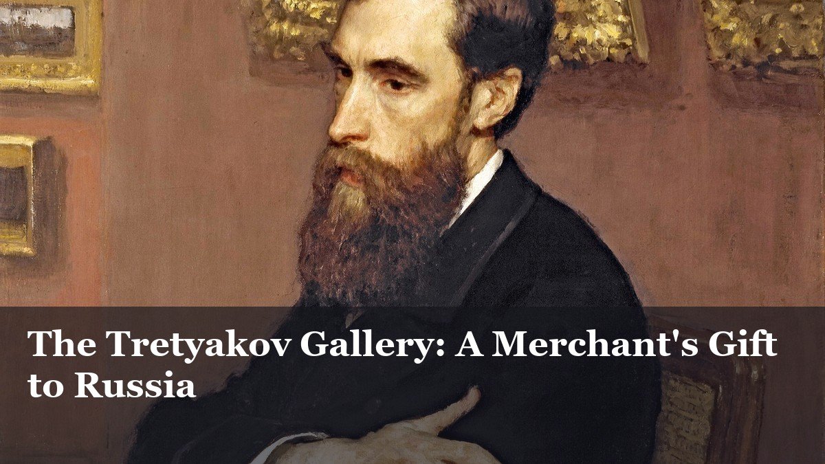 Ilya Repin, Portrait of Pavel Mikhailovich Tretyakov (1883)