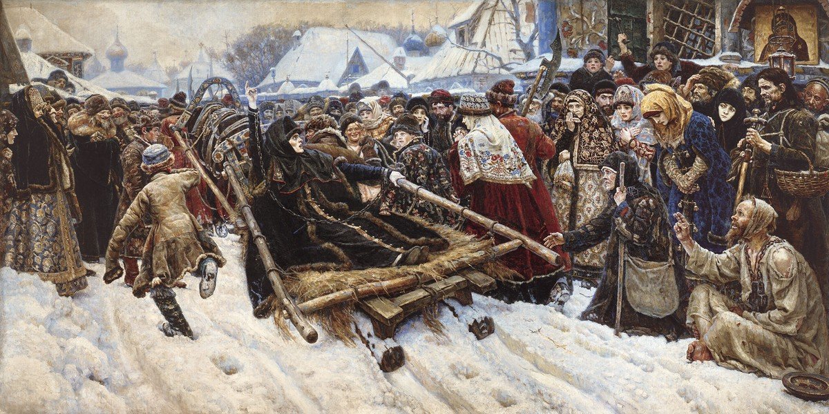 Vasily Surikov, Boyarynya Morozova (1887)