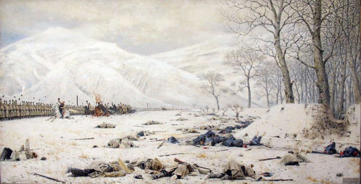 Vasily Vereshchagin, Shipka-Sheinovo. Skobelev at Shipka (1878)