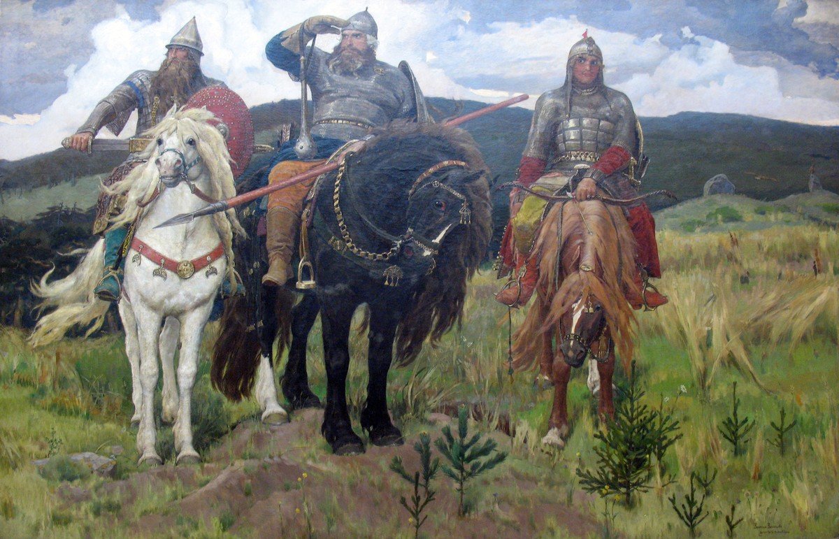Viktor Vasnetsov, Bogatyrs (1898)