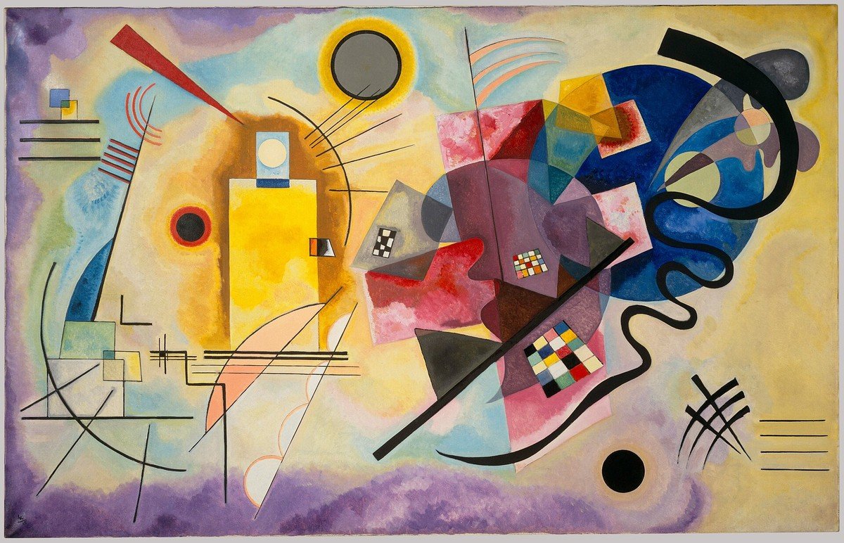 Wassily Kandinsky, Gelb-Rot-Blau (1925)